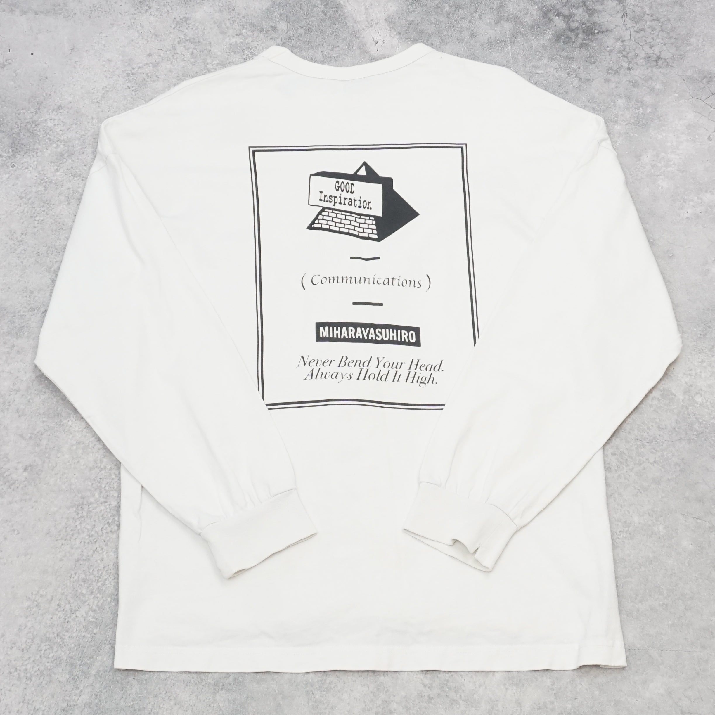 Miharayasuhiro Good Inspiration Graphic Longsleeved T-Shirt