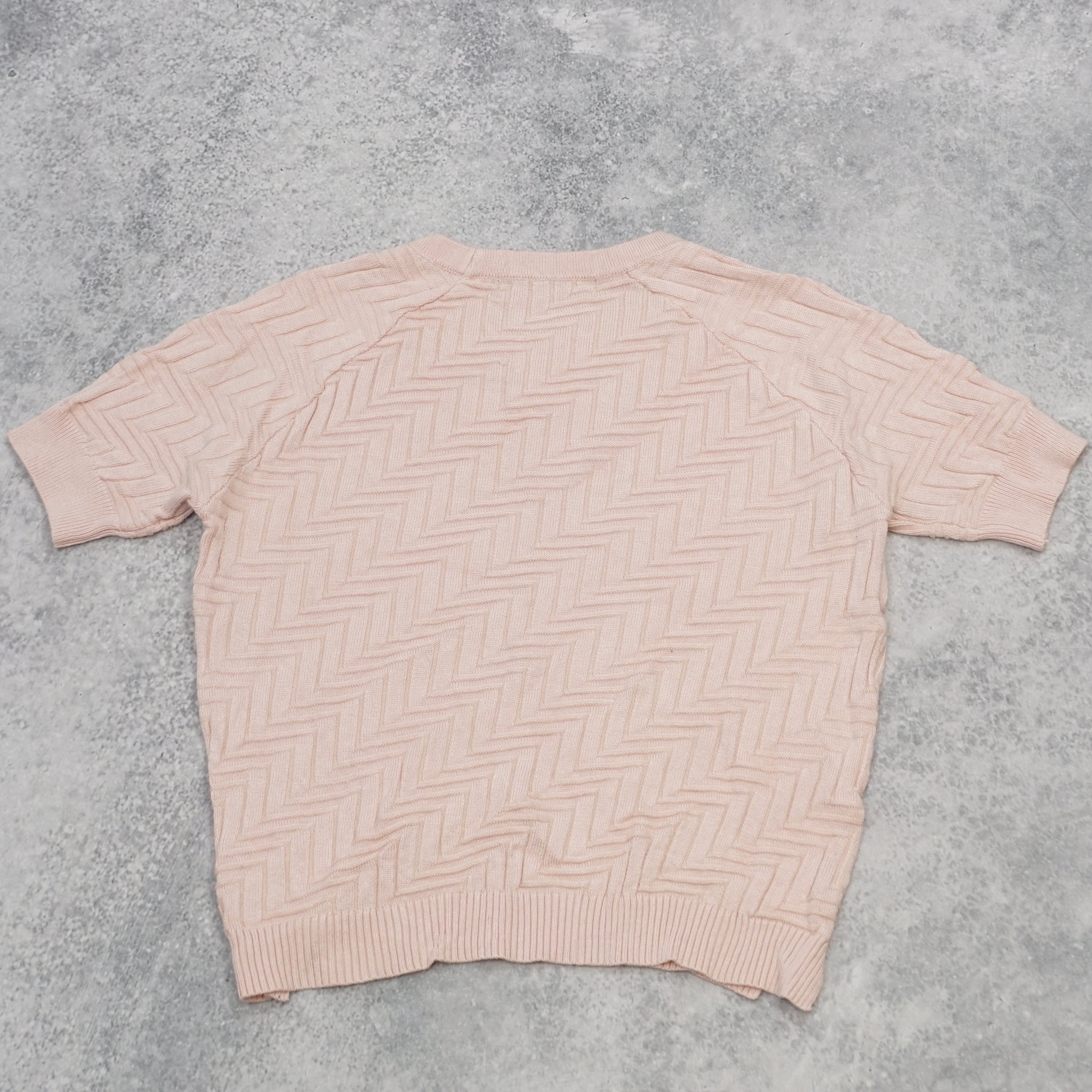Fashion Union Herringbone Textured Sweater
