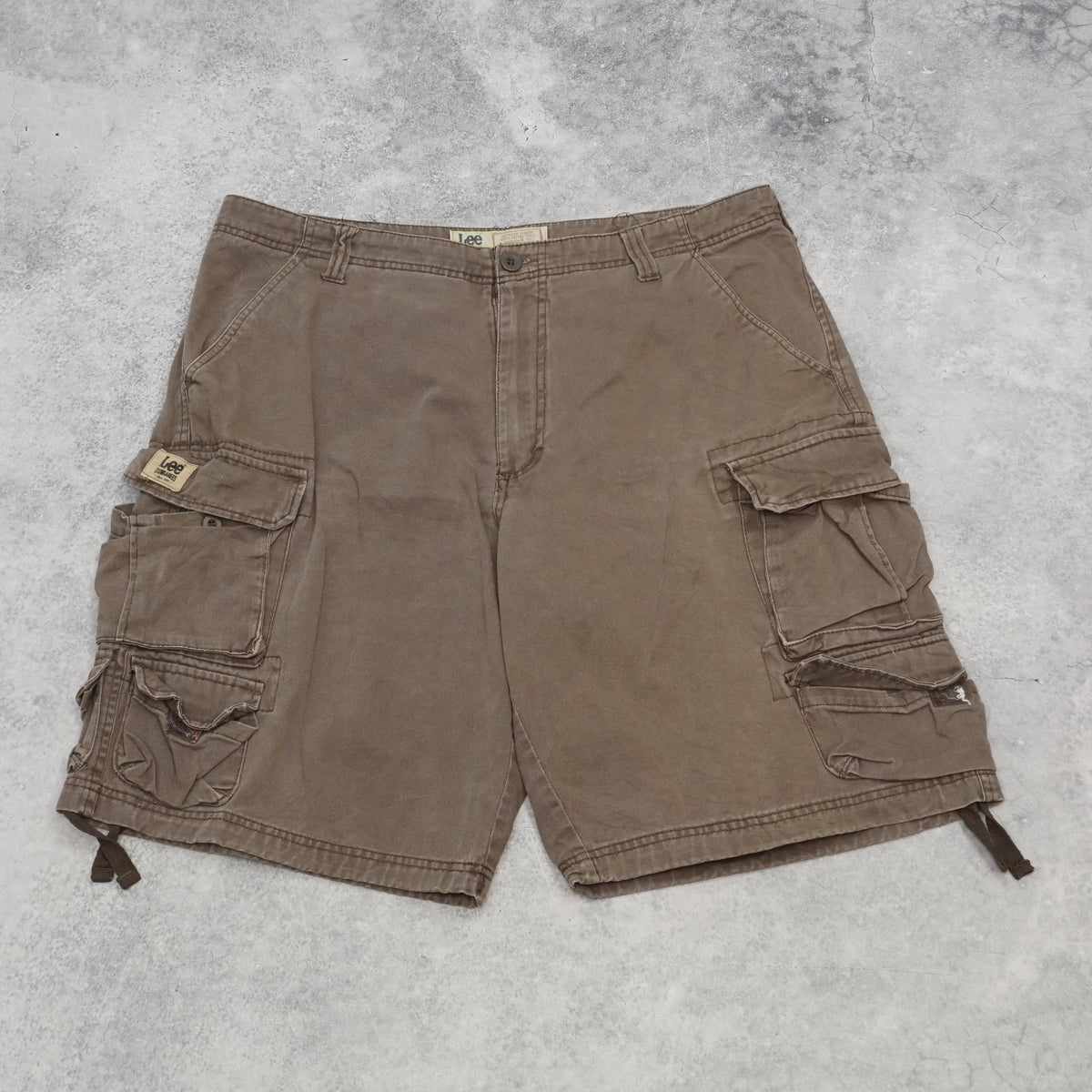 2000s Lee Dungarees Utility Cargo Shorts