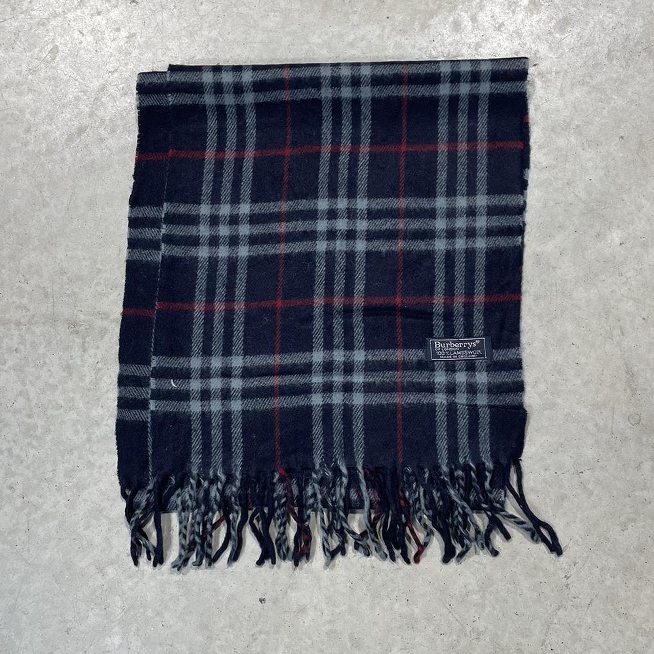90s Burberrys Plaid Scarf