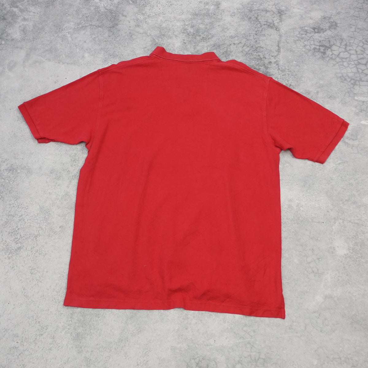 2000s Croft & Barrow Flag Embroidered Polo Tee