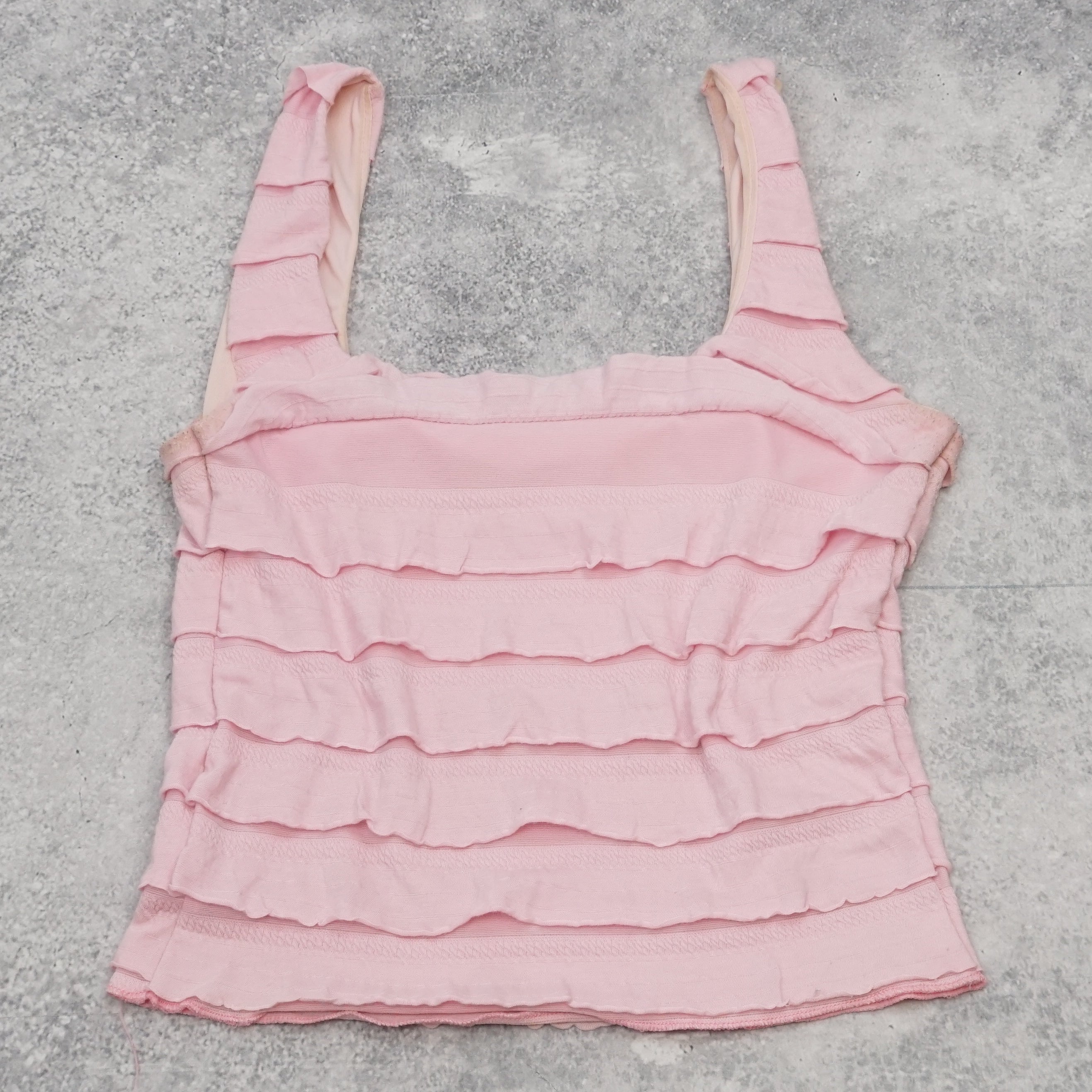 2000s Ayanapa Ruffled Cami