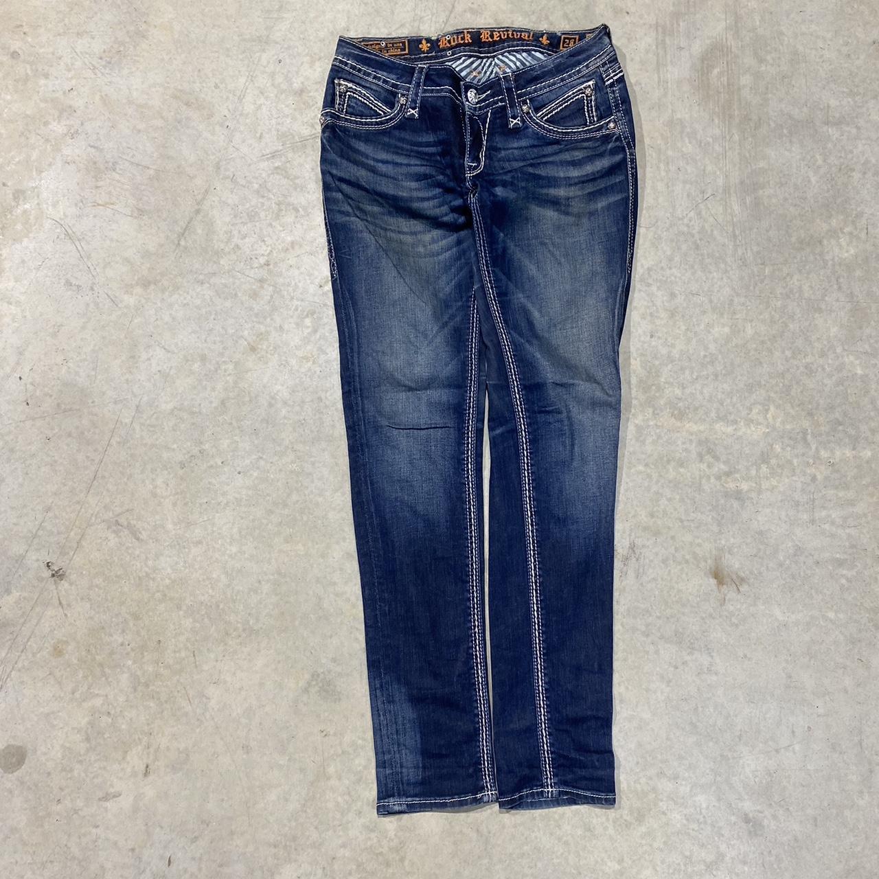 2000s Rock Revival Bootcut Jeans