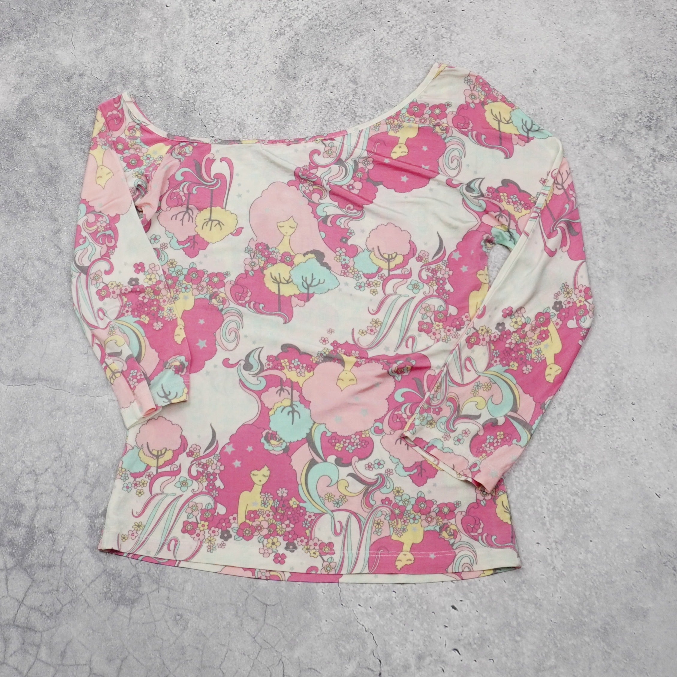 2000s Muchacha Assymetrical Top