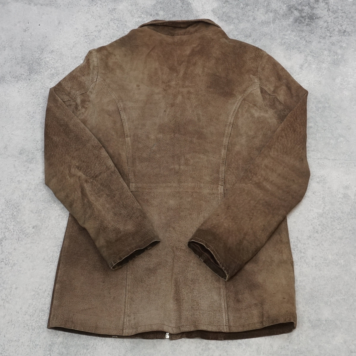 2000s J.U.N.K Suede Leather Jacket