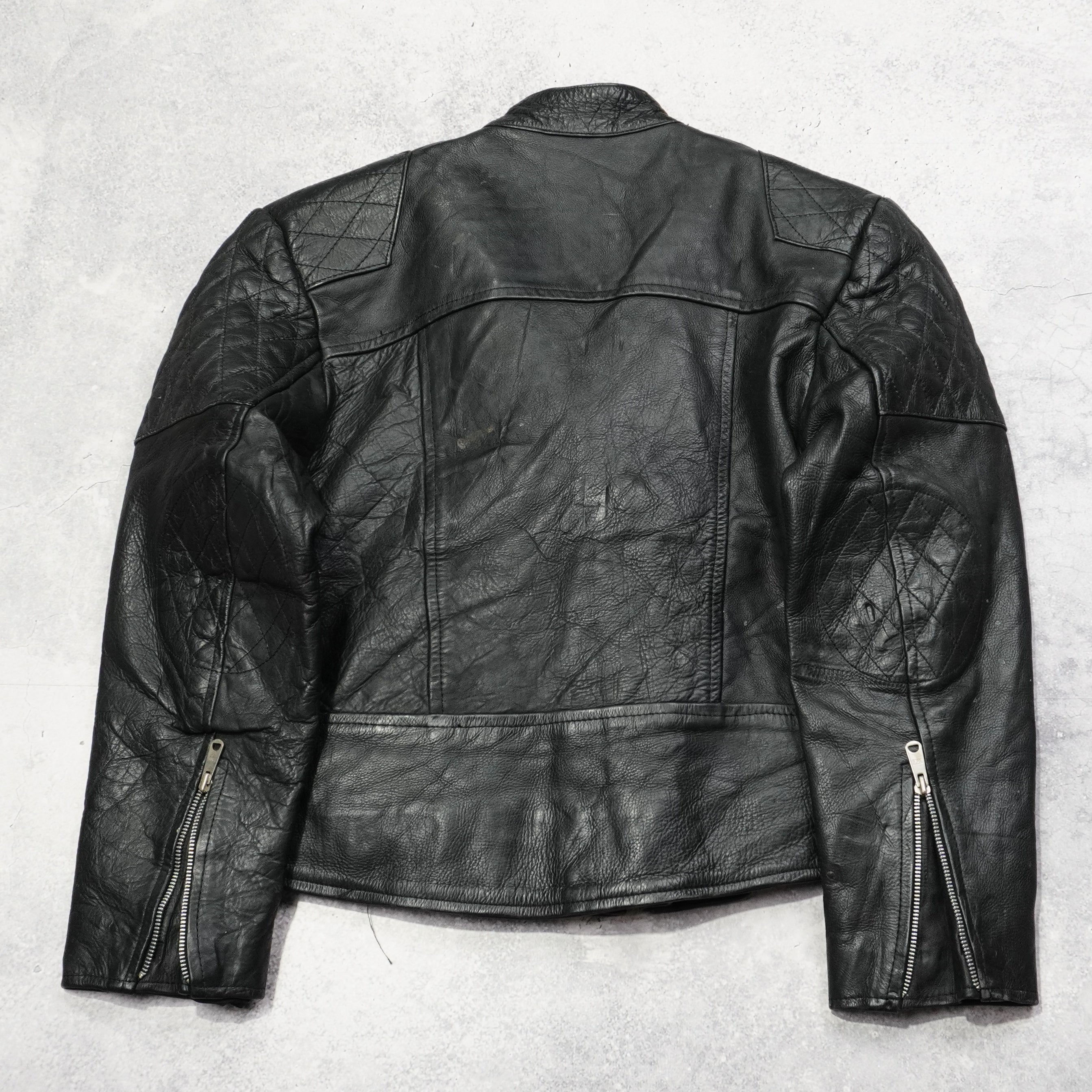 90s BLL Biker Leather Jacket
