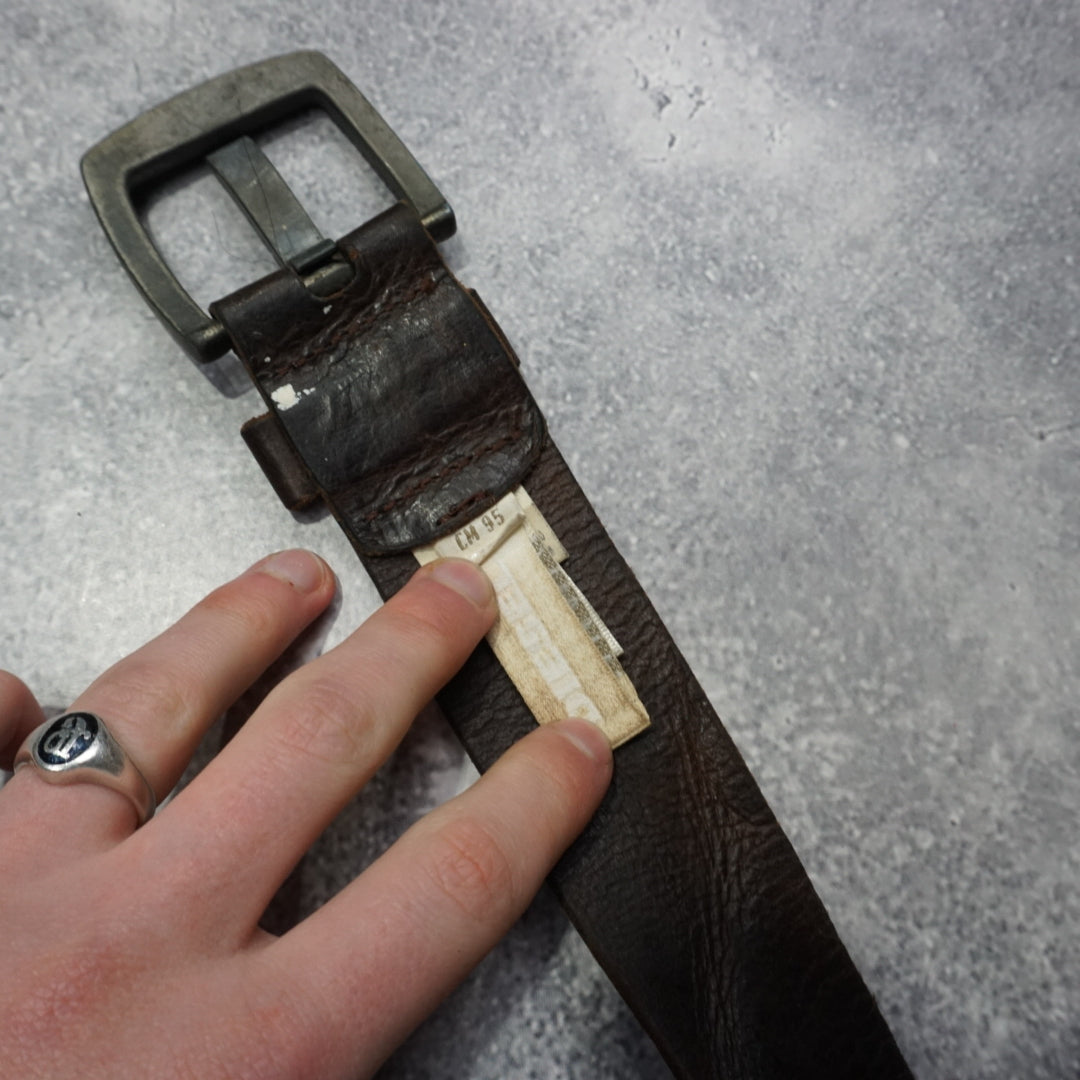 2000s Diesel Leather Belt