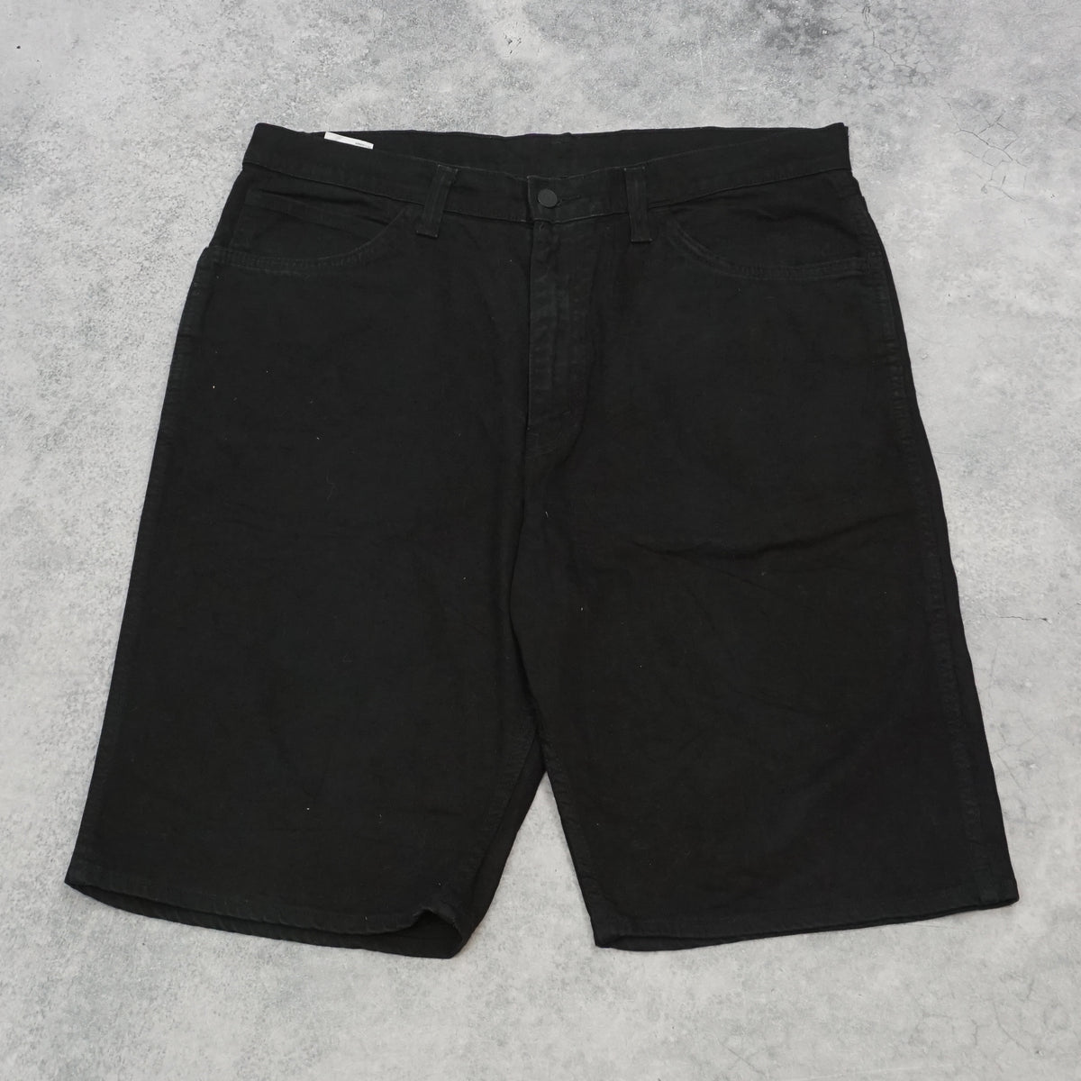 Levi's 569 Black Denim Jorts