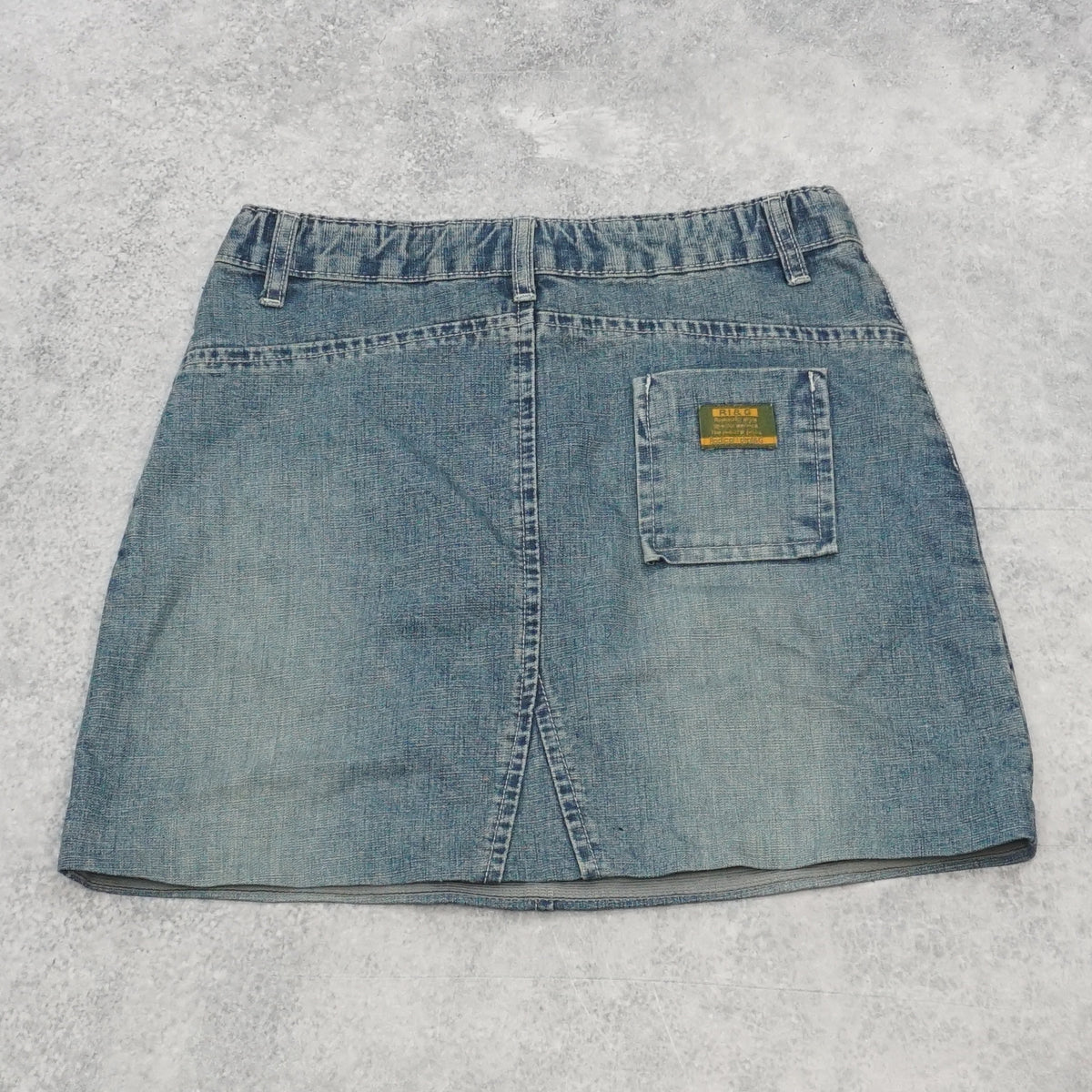 2000s Ri&G Denim Mini Skirt