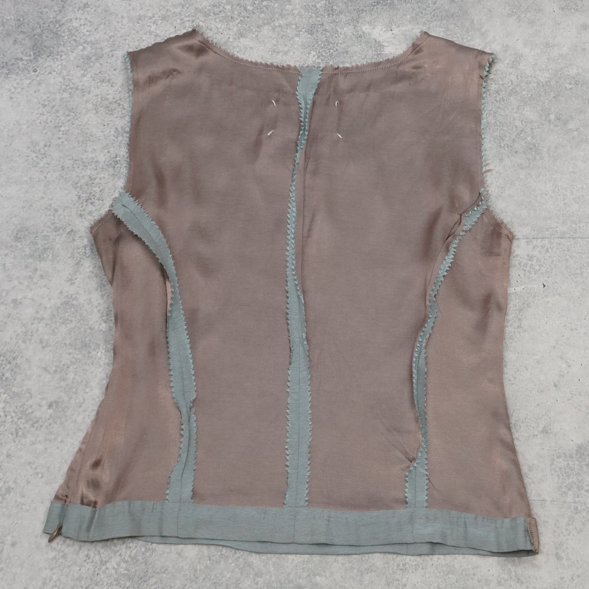 2000s Maison Margiela Silky Trim Tank Top