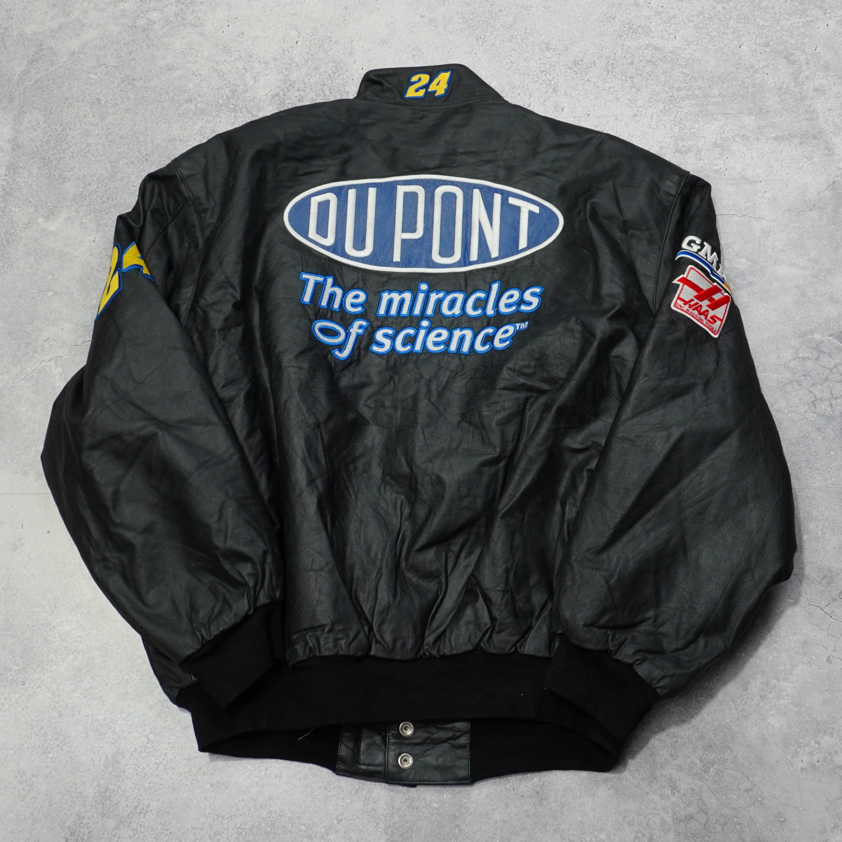 2000s JH Design Leather Racing Jacket