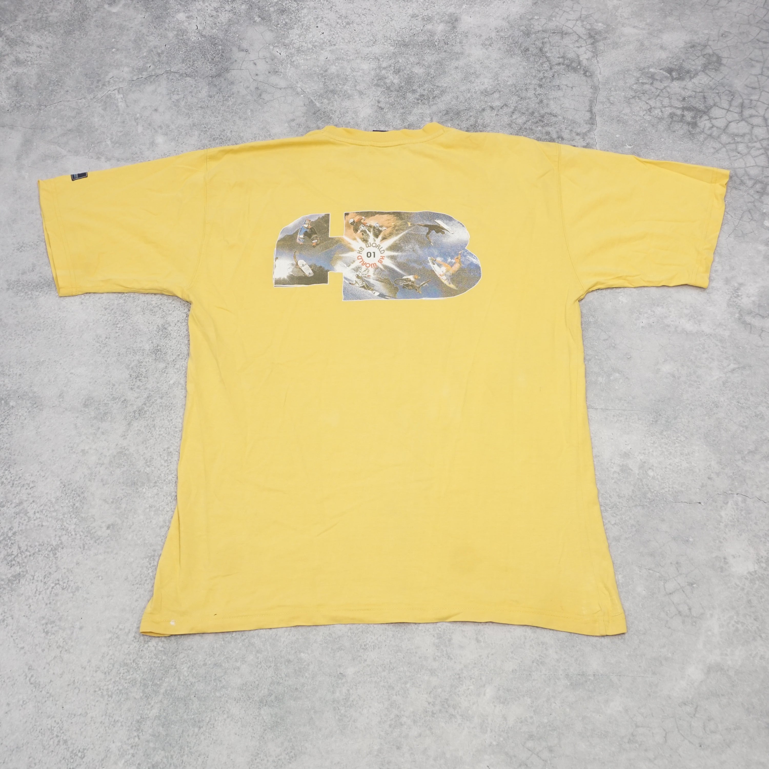 2000s Hot Buttered Graphic Oversized T-Shirt