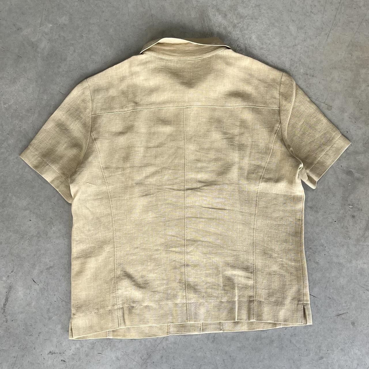 90s Burberry Short Sleeve Button Up