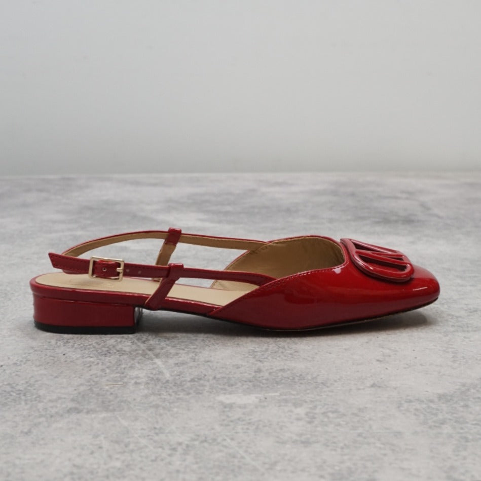 Marcs Red Slingback Shoes