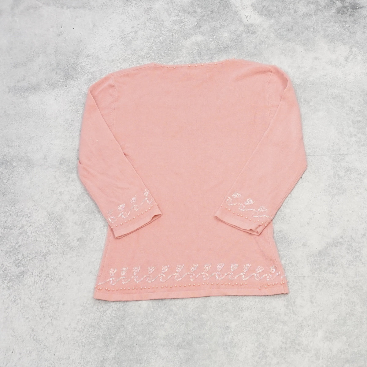 2000s Ke-Sunshine V-Neck Embroidered Top