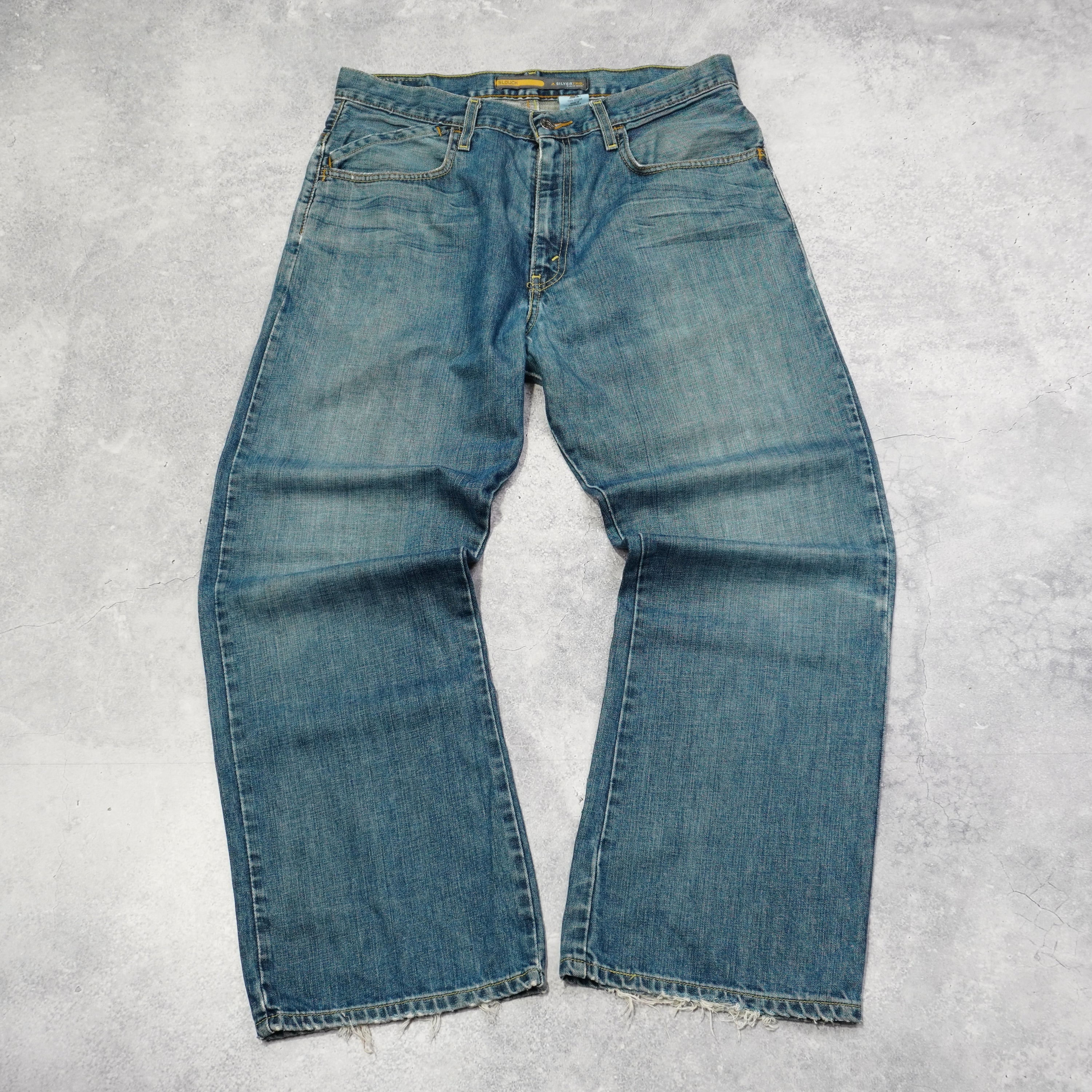Silver Tab Jeans Slouch Boot