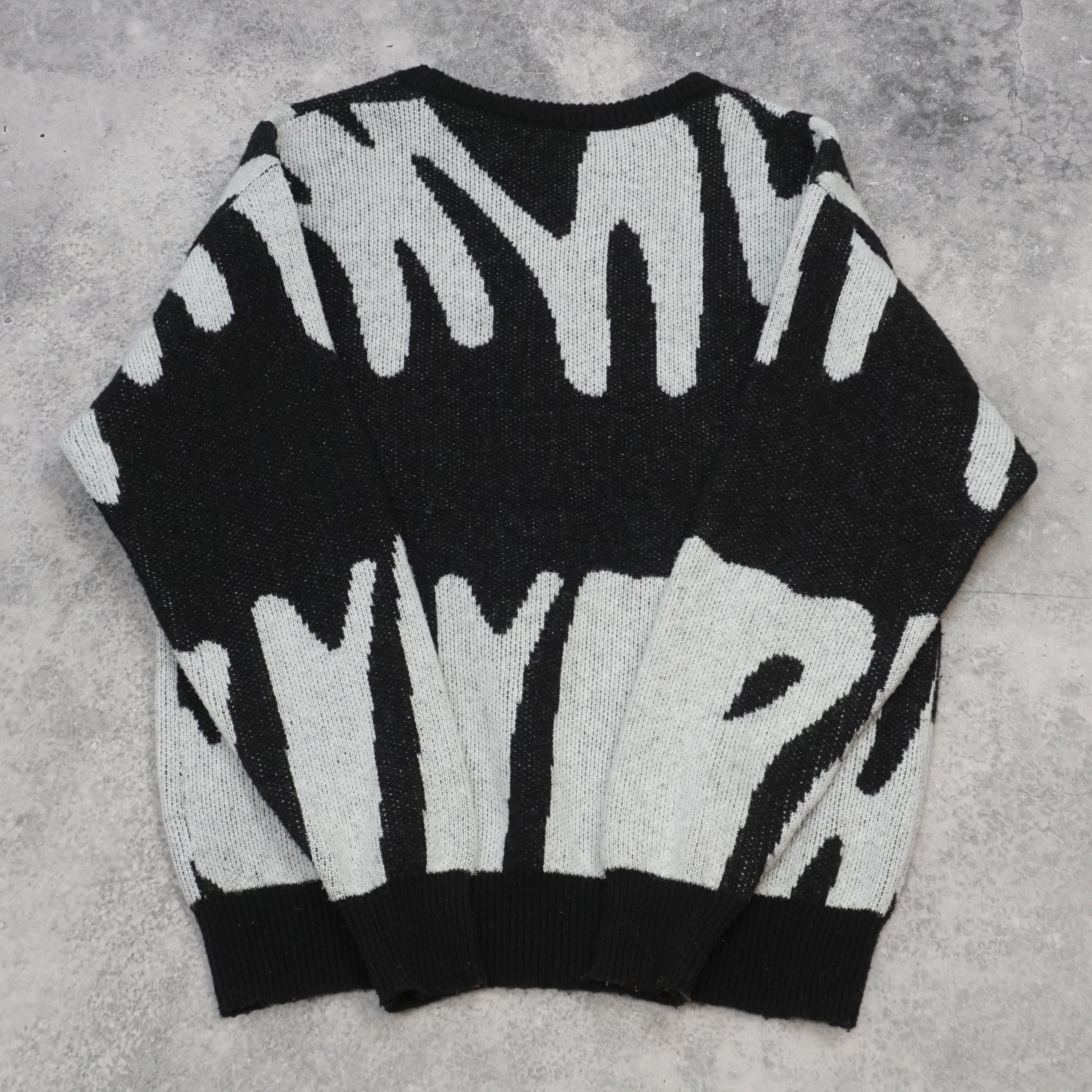 Graphic Knit Sweater