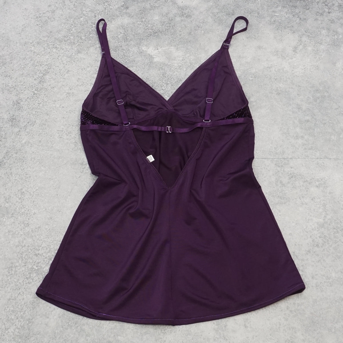 2000s The Day Embellished Satin Cami Top