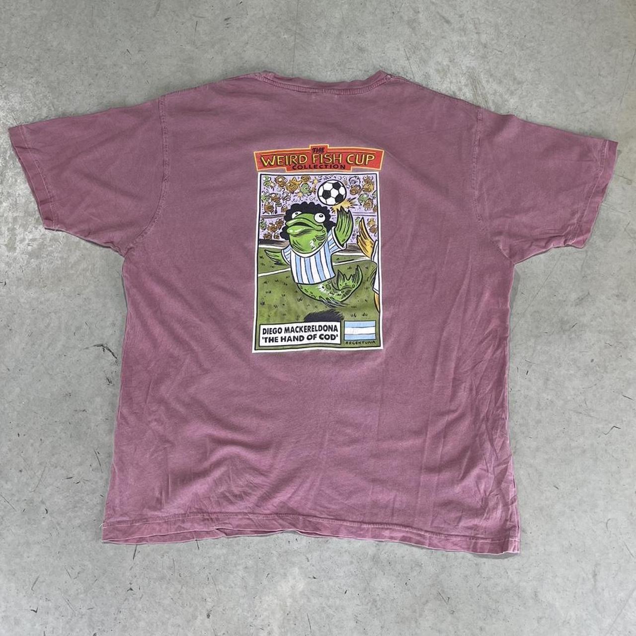 2000s Weird Fish Graphic T-Shirt