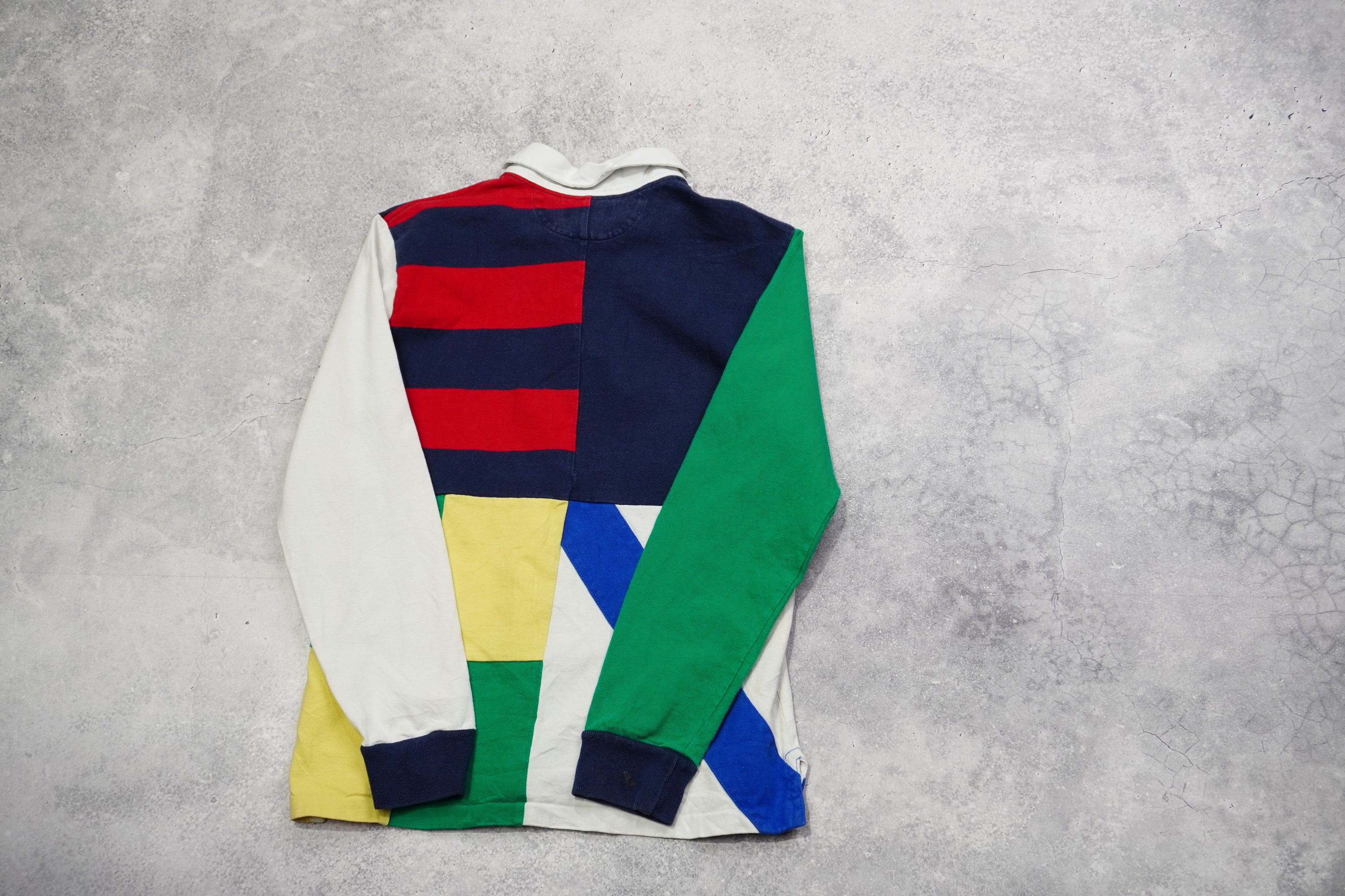 2000s Polo Ralph Lauren Color Blocked Polo