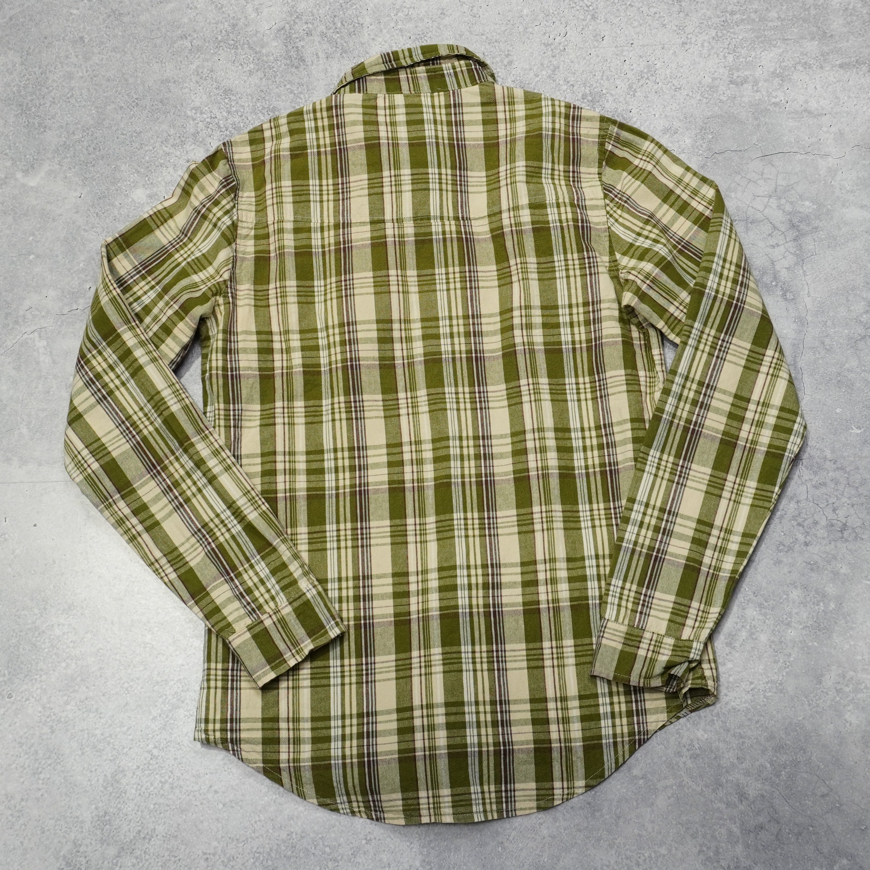 Mihara Yasuhiro Plaid Flannel Shirt