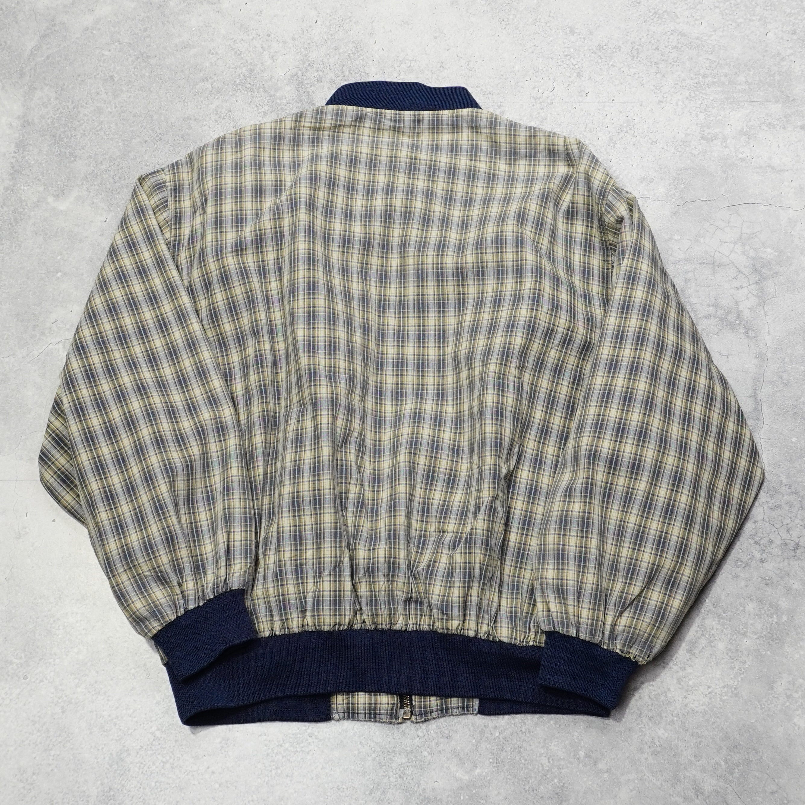 2000s Balenciaga Checked Pattern Jacket