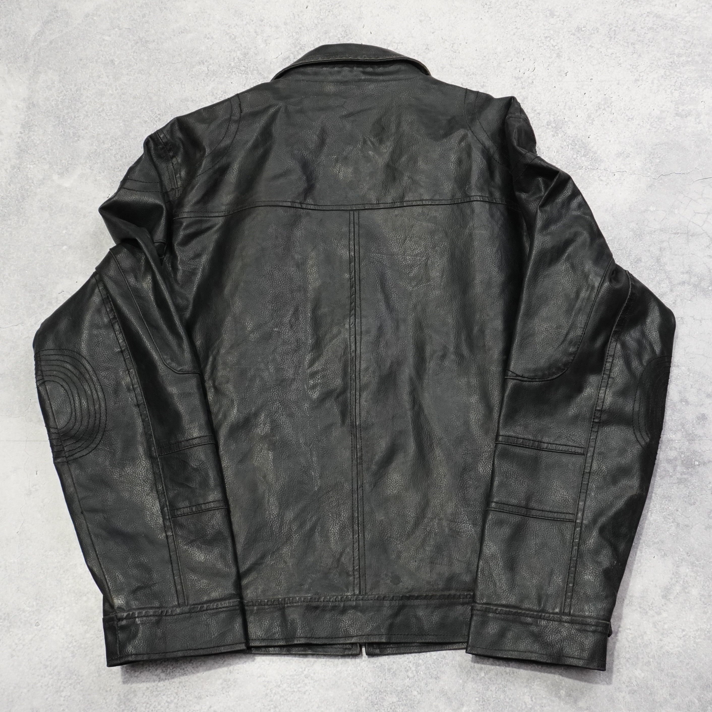 2000s Guess Leather Jacket – Garmes