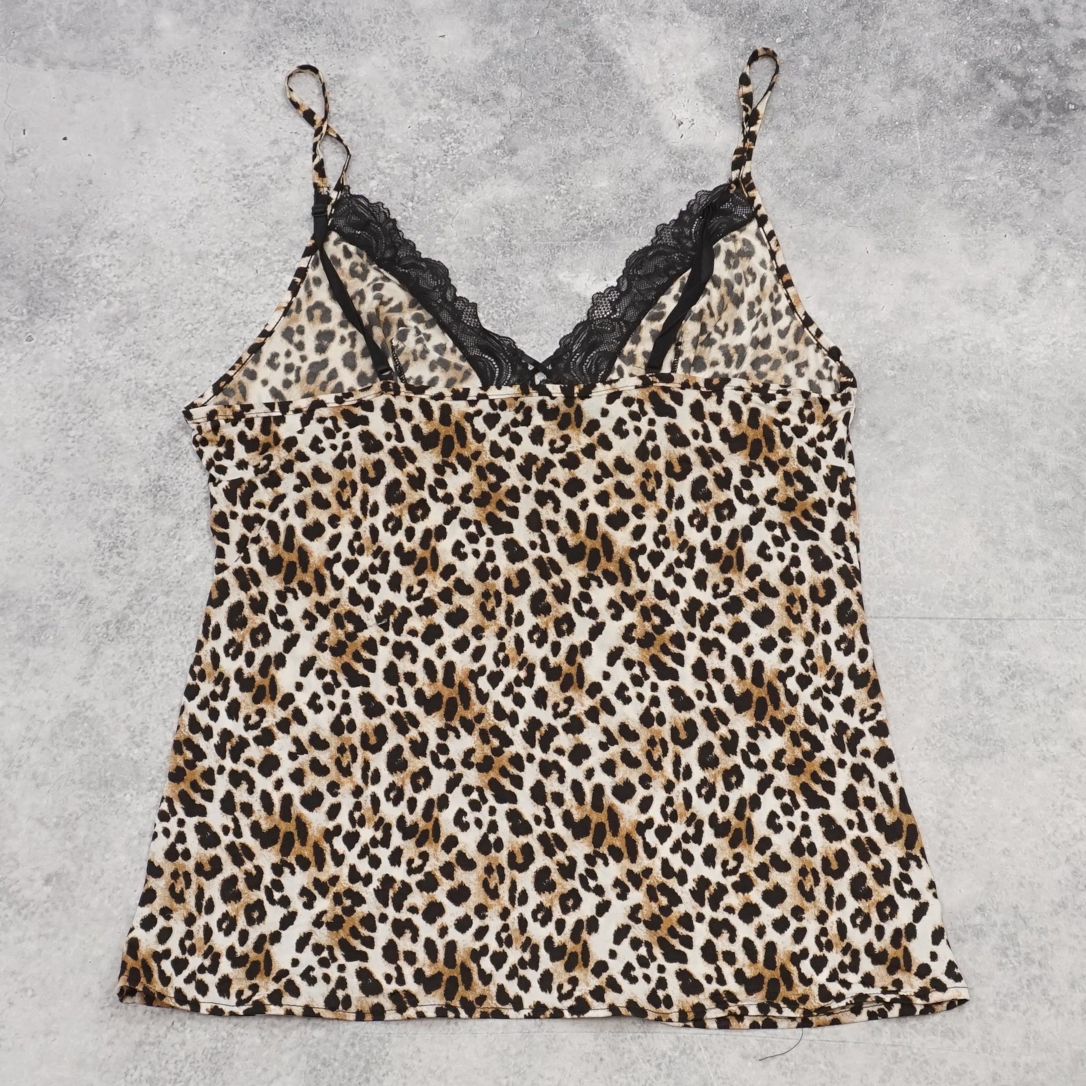 2000s Leopard Print Cami Top