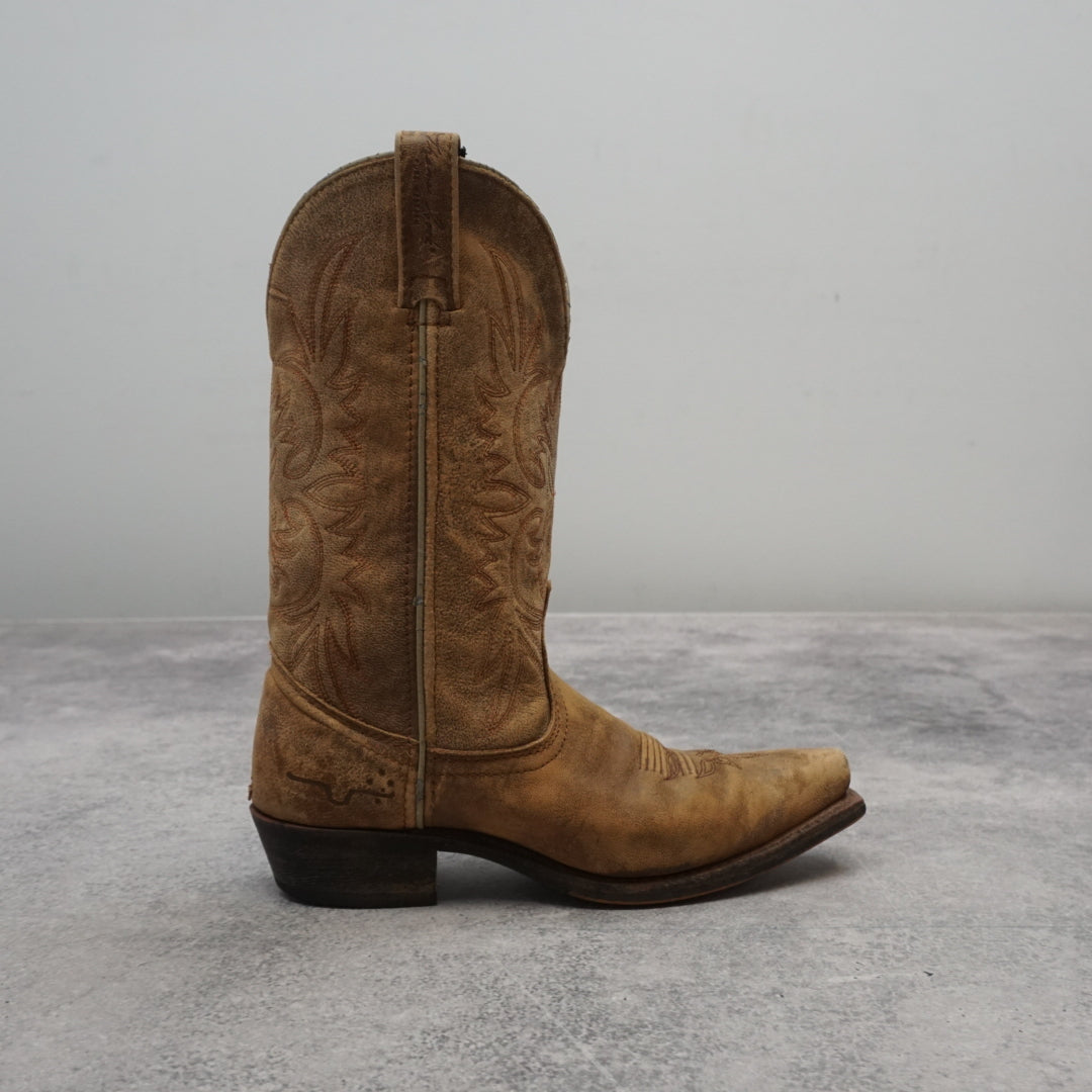 Thomas Cook Western Cowboy Embroidered Boots
