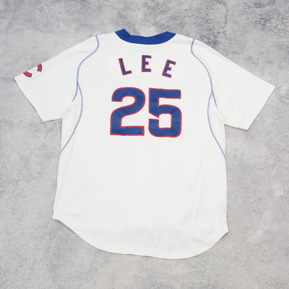 2000s Nike Chicago Cubs Lee MLB Baseball Jersey