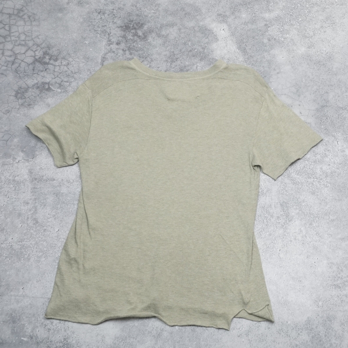 Kapital Green V-Neck T-Shirt
