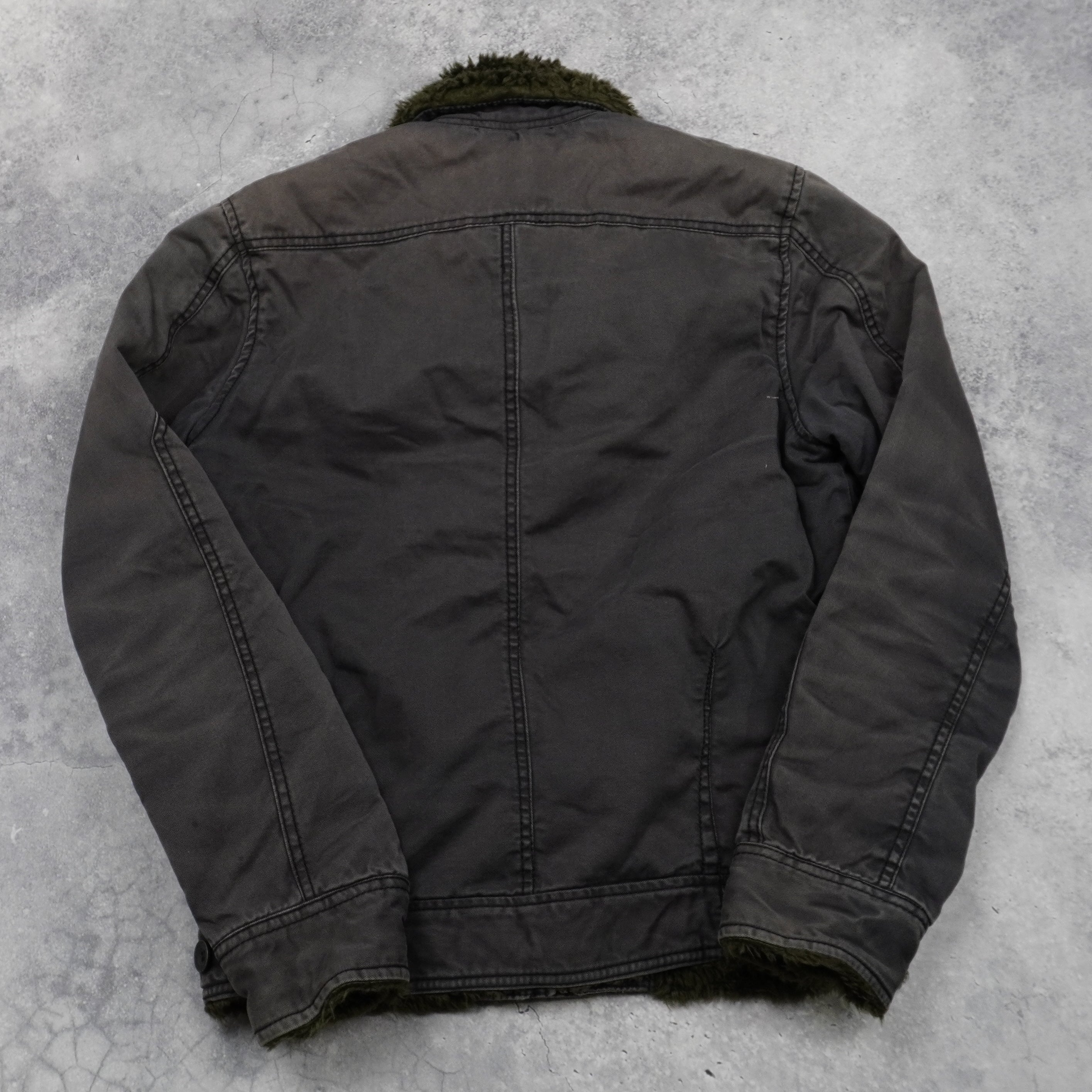 2000s Diesel Sherpa Lined Jacket