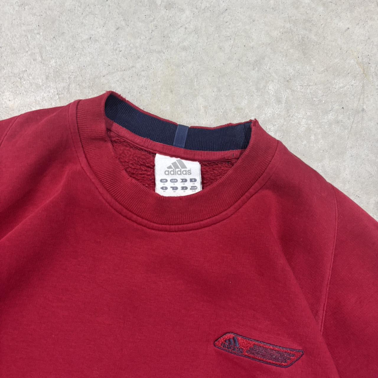 2000s Adidas Oversized Crewneck