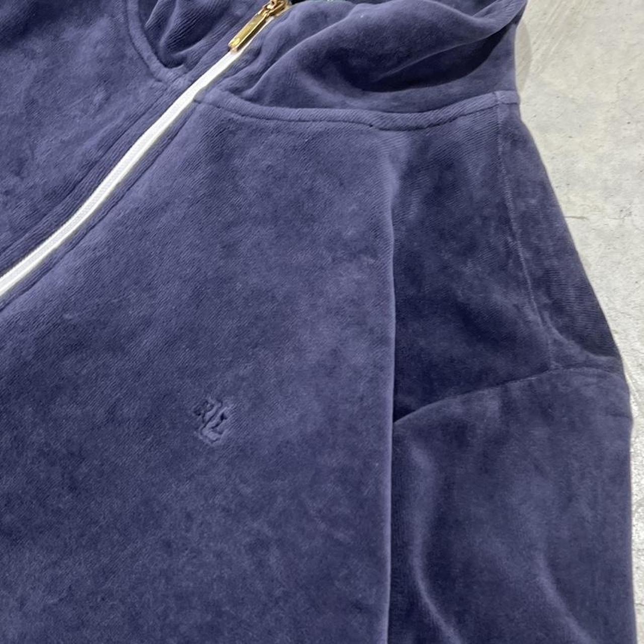 2000s Polo Ralph Lauren Velour Hoodie Hoodie