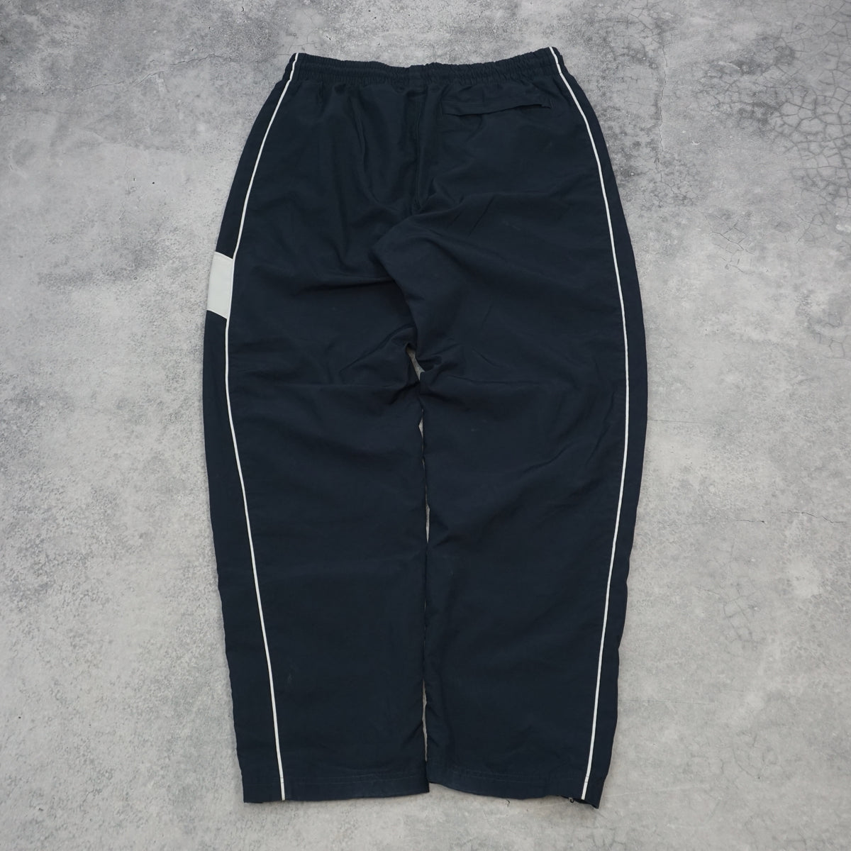 2000s Nike Swoosh Piped Track Pants