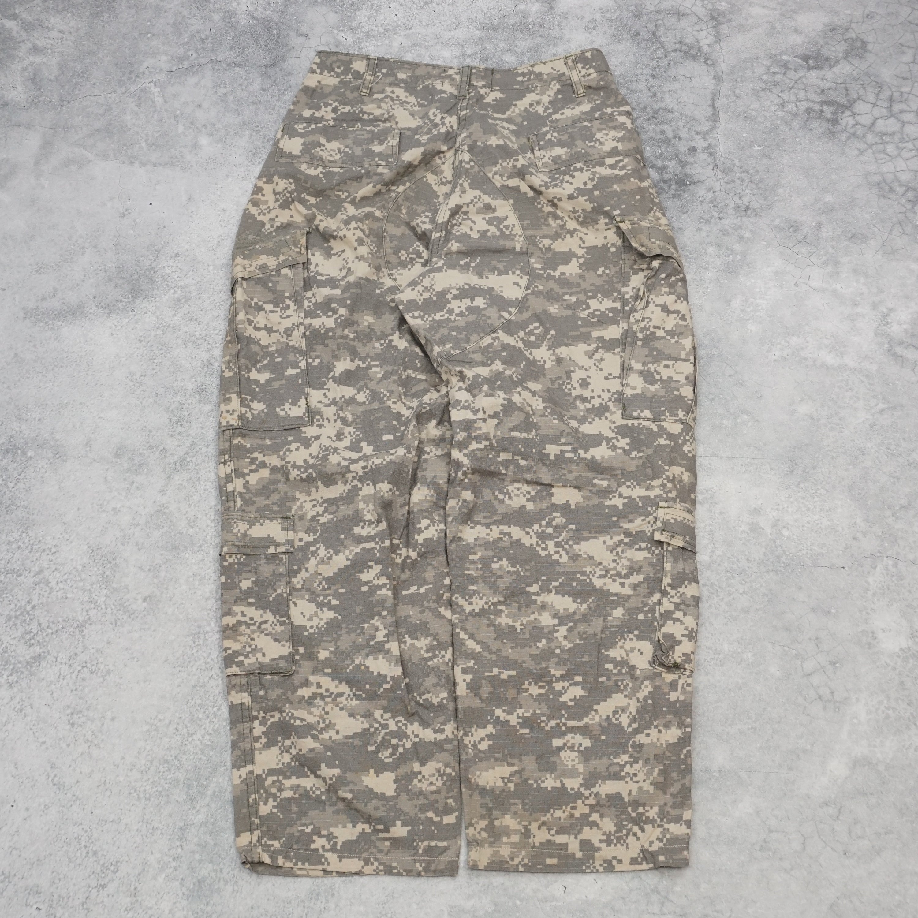 2000s ACU Digital Camo Military Cargo Pants
