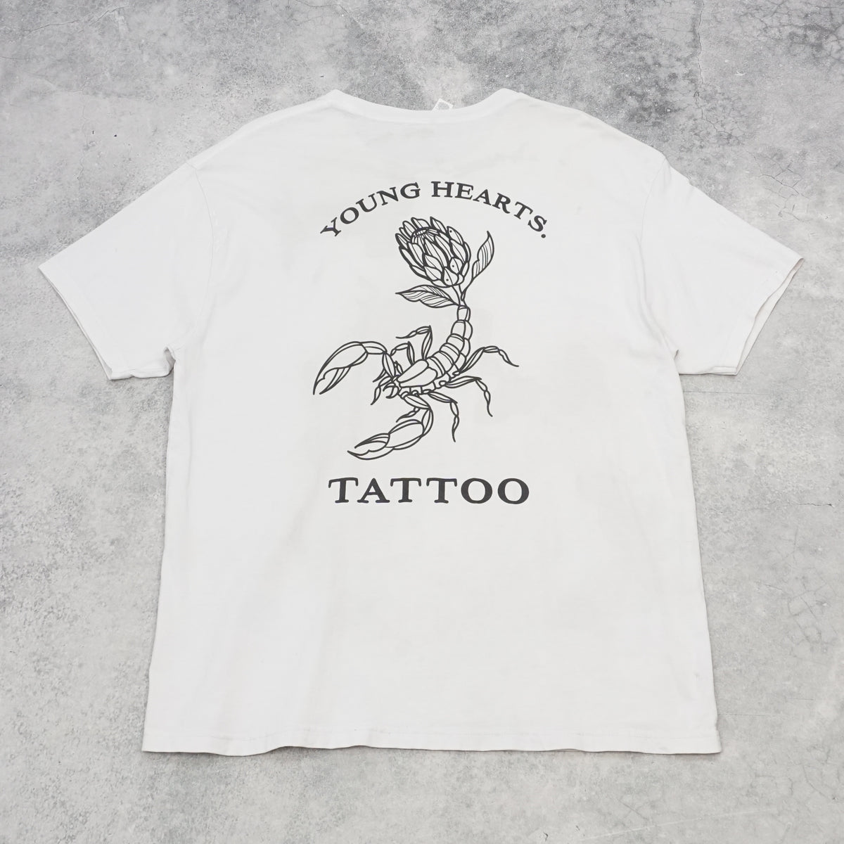 Young Hearts Tattoo Graphic T-Shirt