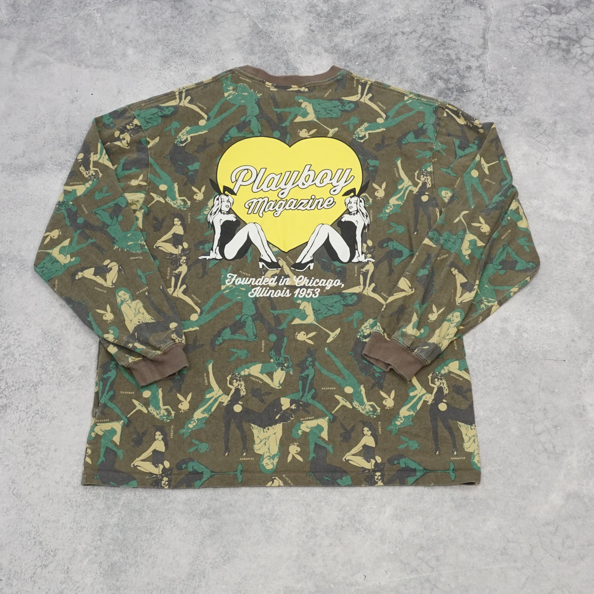 2000s Playboy Graphic longsleeve T-Shirt
