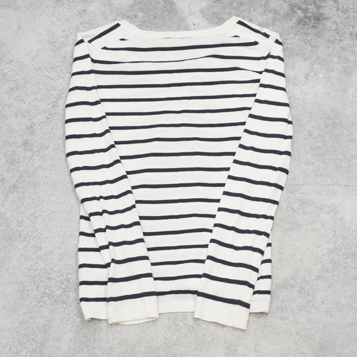 Tommy Hilfiger Striped V-Neck Sweater