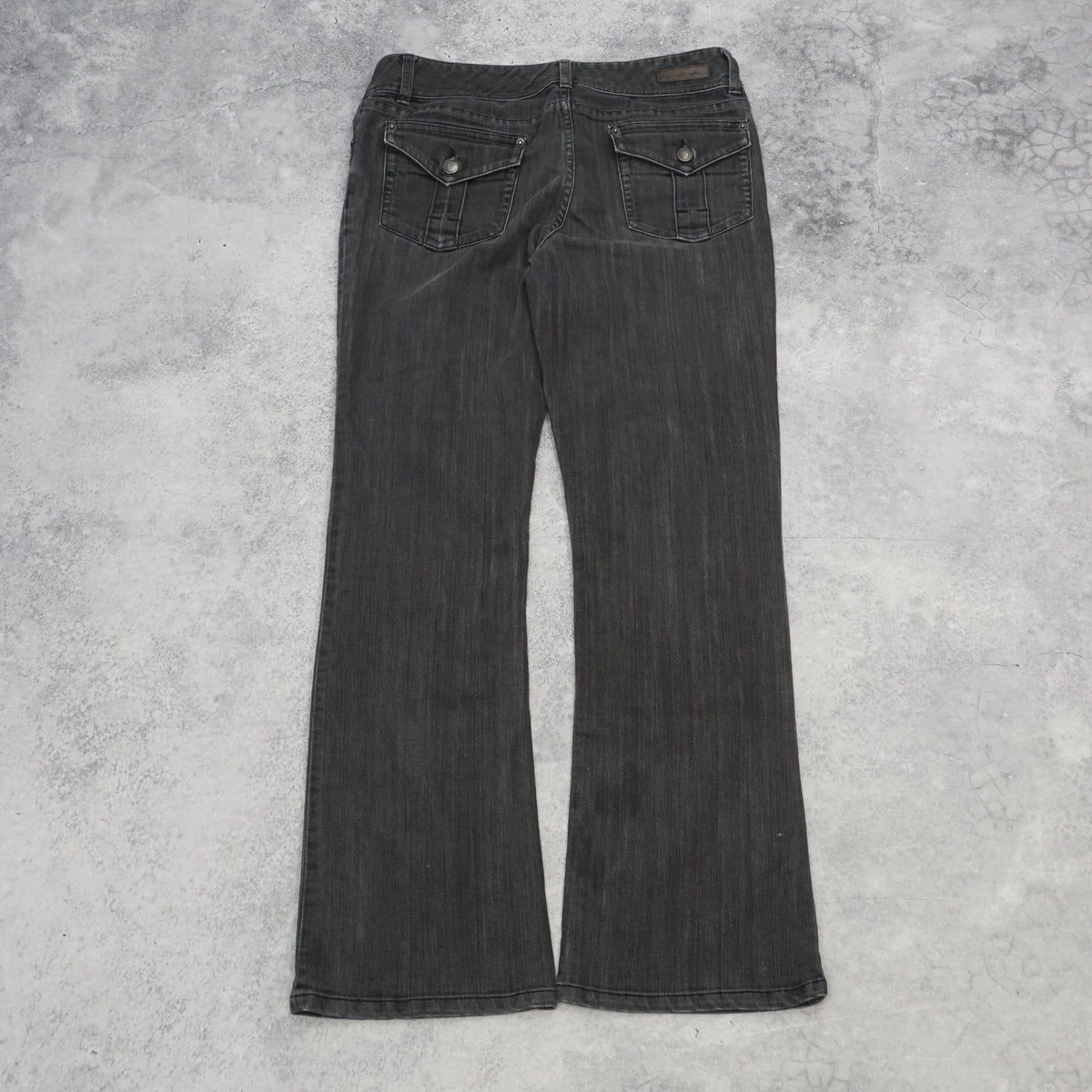 2000s David Lawrence Grey Bootcut Jeans