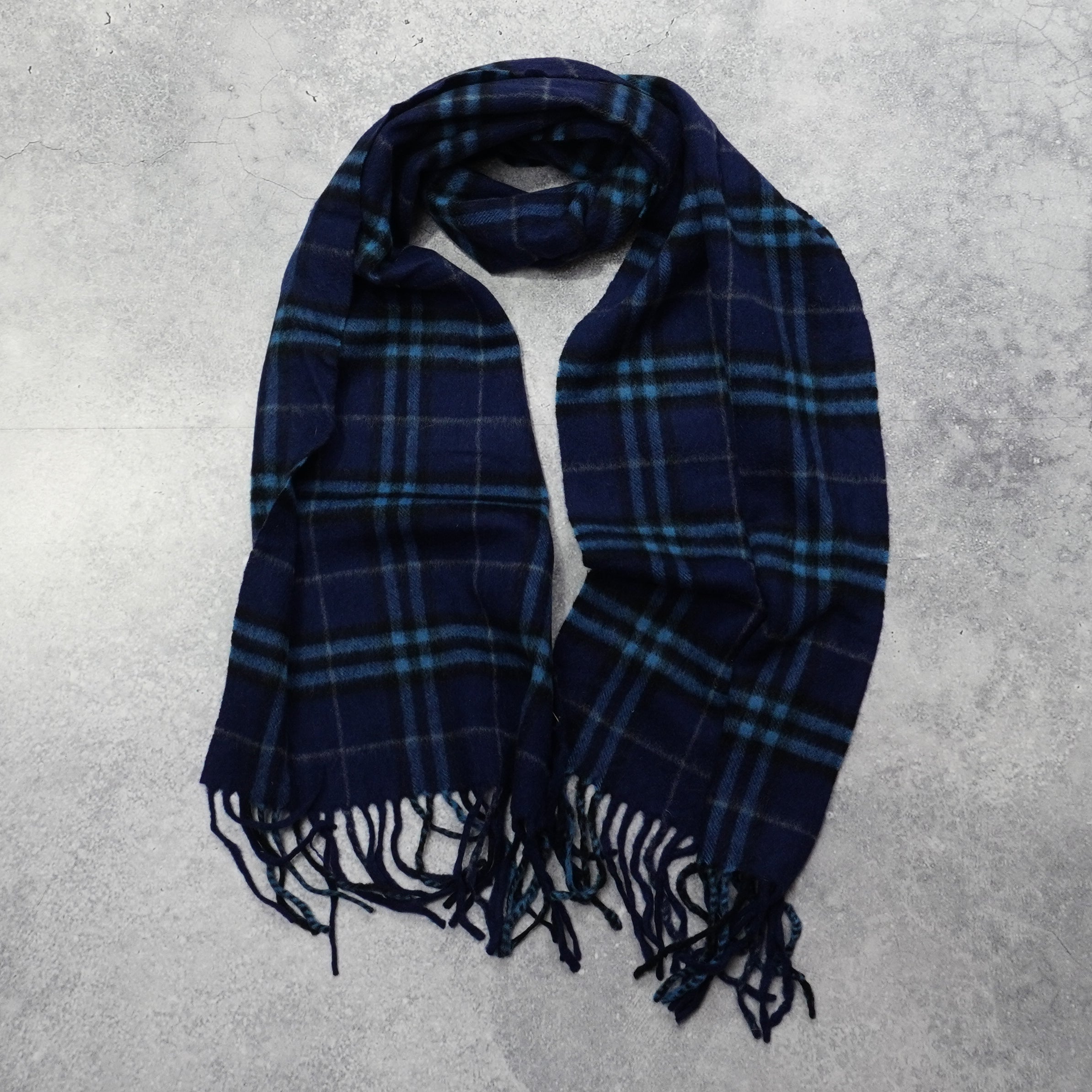 90s Burberry's Wool Scarf