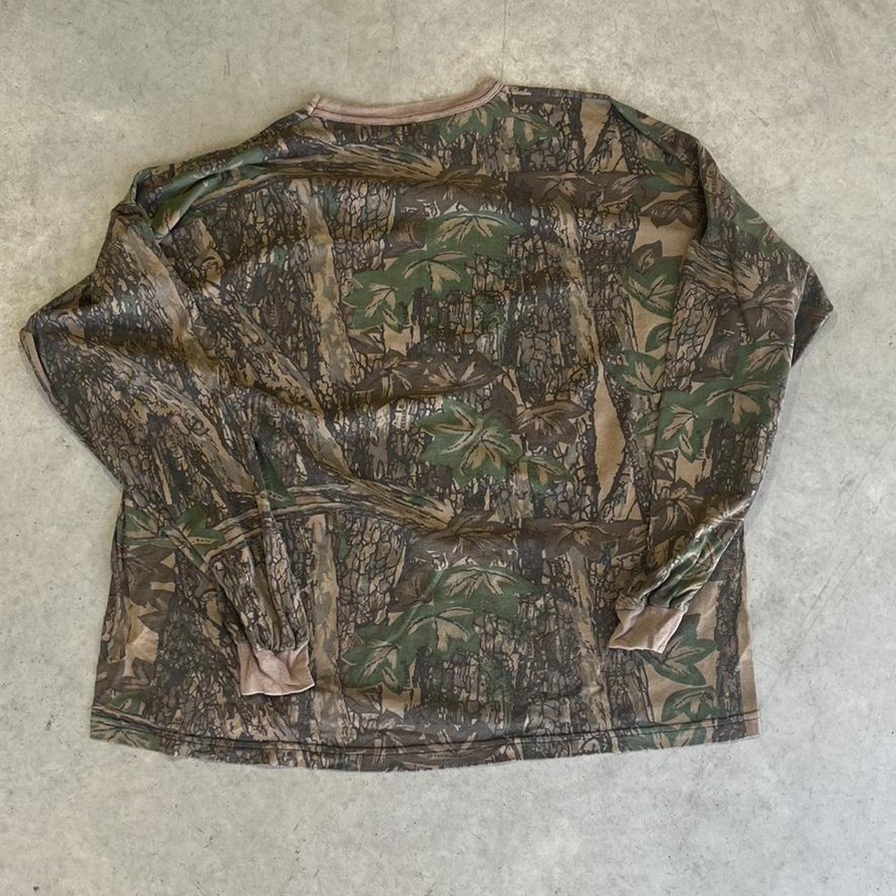 90s Realtree Graphic Boxy T-Shirt Long Sleeve