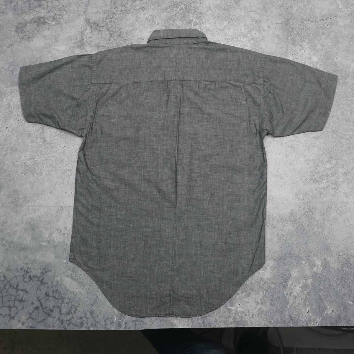 Issey Miyake Grey Linen Short Sleeve Shirt
