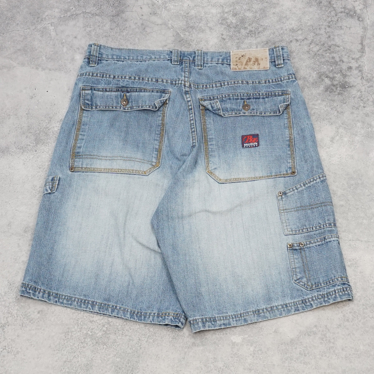 2000s Brooklyn Express Cargo Shorts