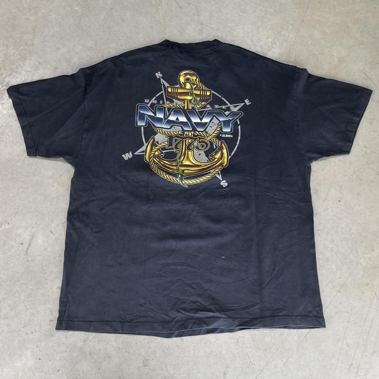 2000s US Navy Graphic T-Shirt