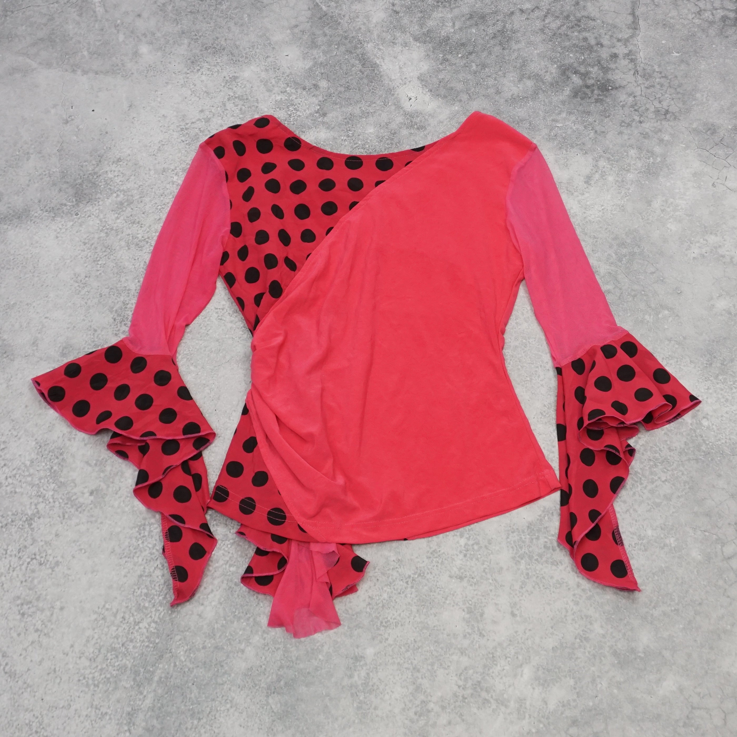 2000s Polka Dot Top