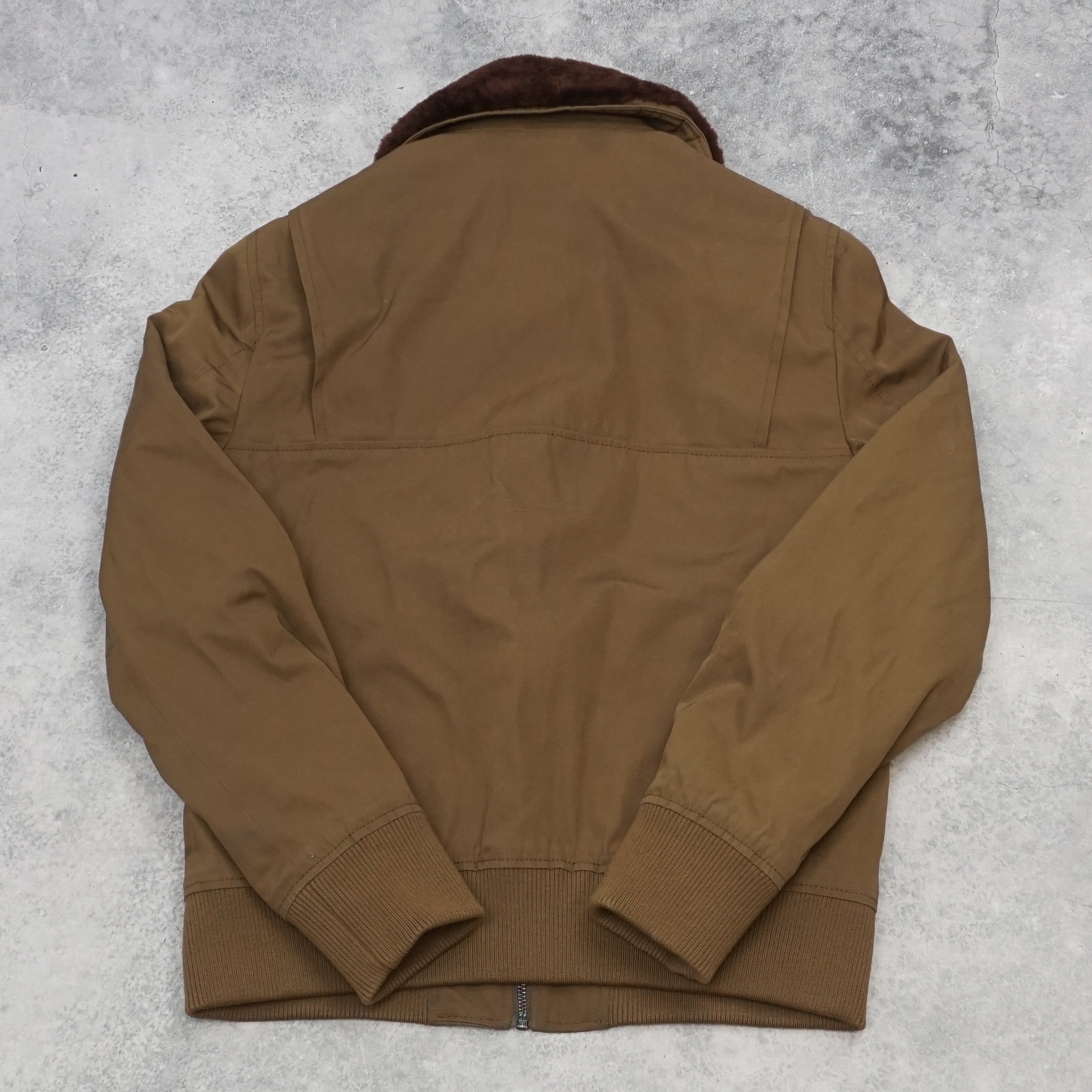 Acne Studios Shearling Collar Bomber Jacket