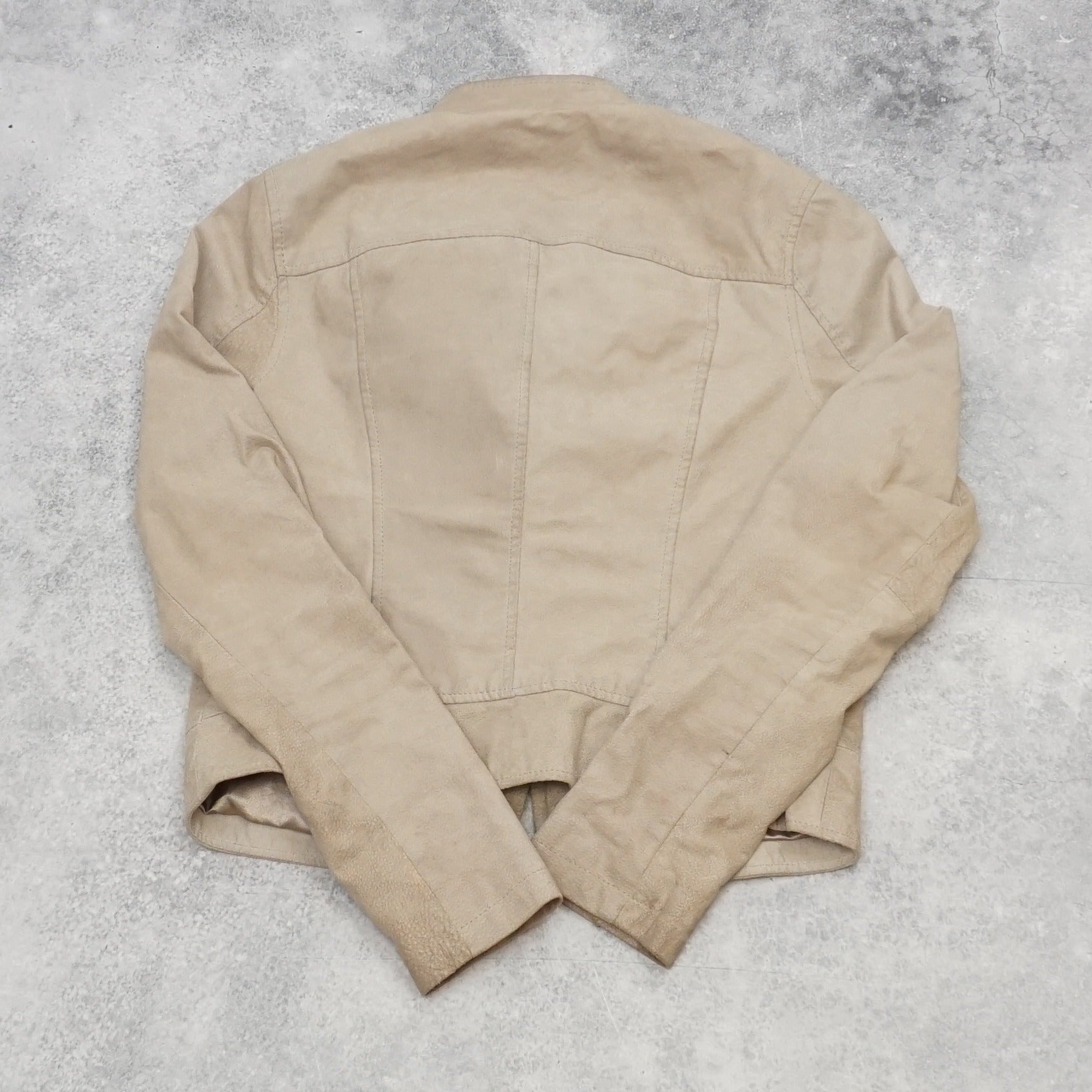 New Look Vintage Suede Moto Leather Jacket