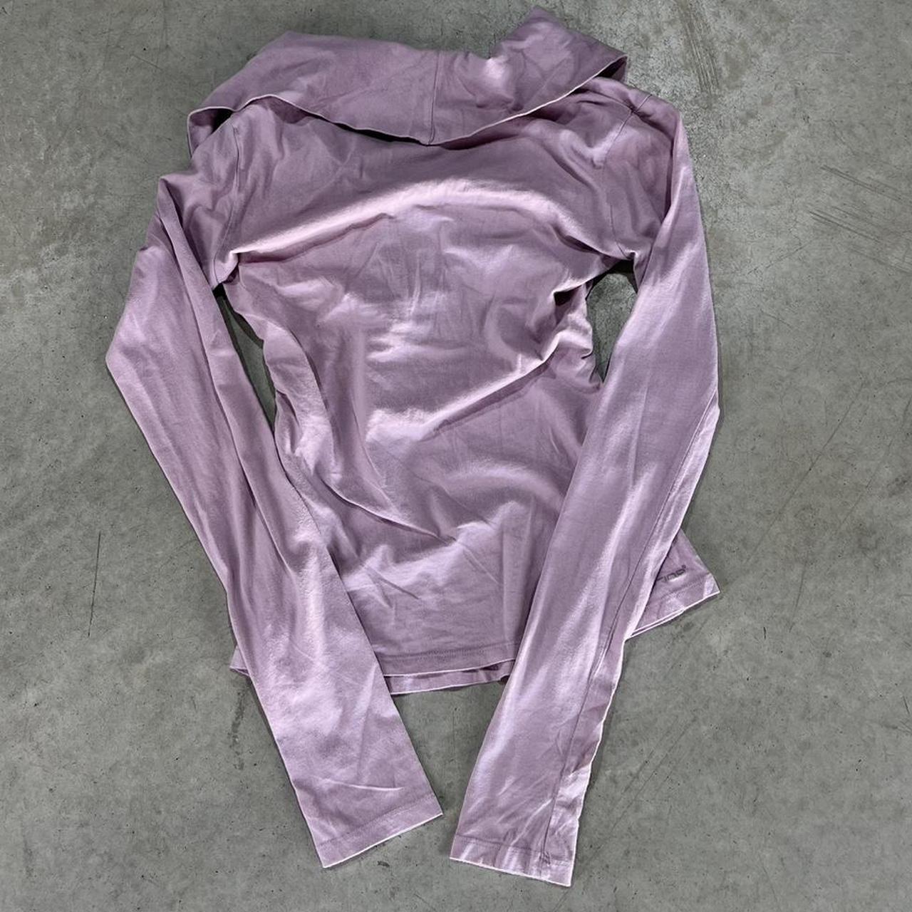 2000s Fornarina Cowl Neck Top Long Sleeve