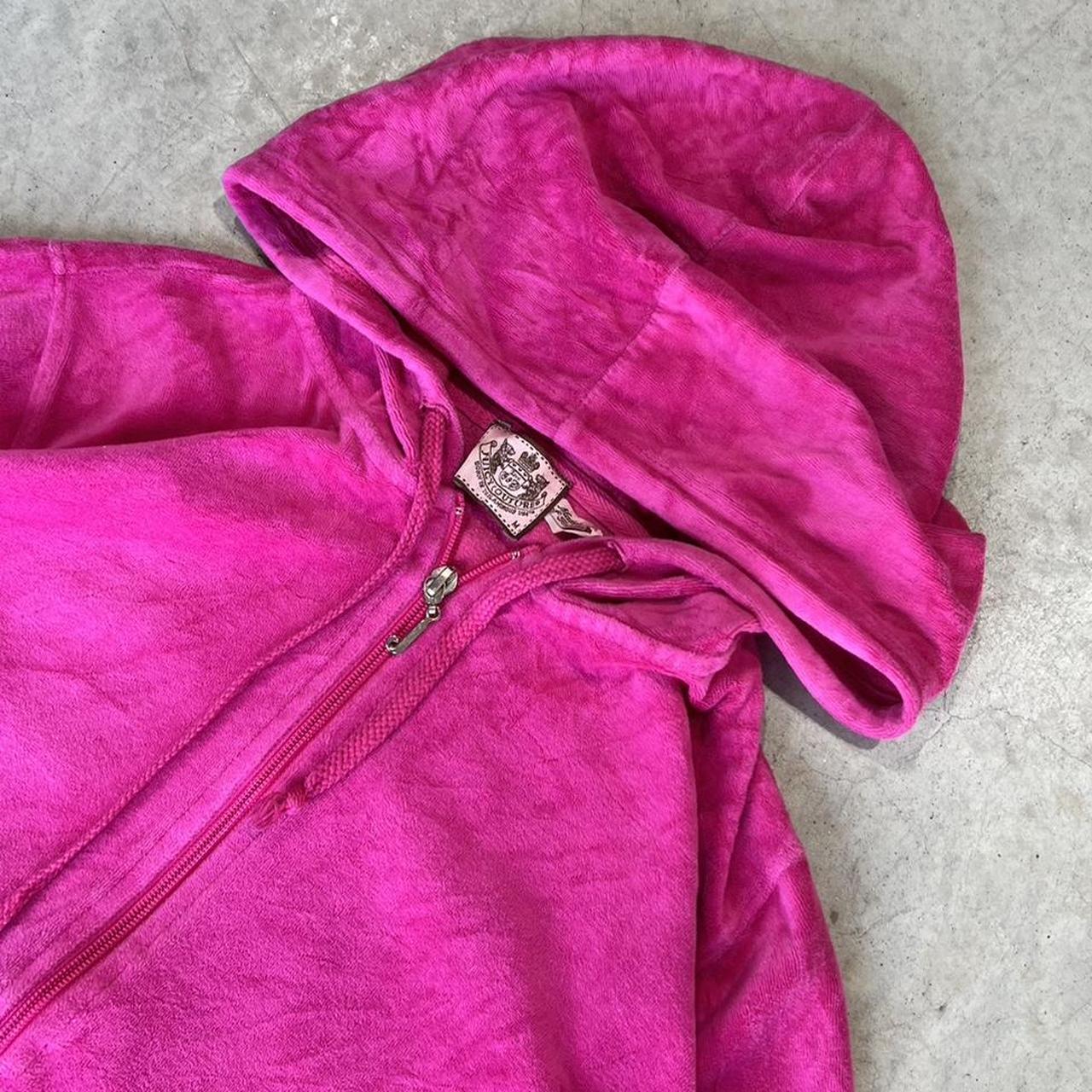2000s Juicy Couture Velour Hoodie Zip Up